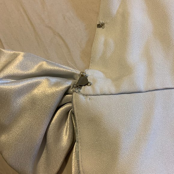 Jacket, elegant pale blue women, size L, with bow and frills. Must see - Picture 13 of 16